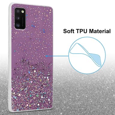 Samsung Galaxy A41 Skal Fodral Case (Lila)