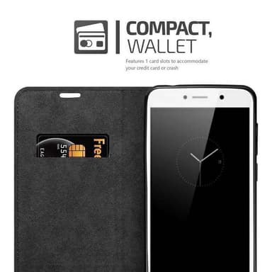 Huawei Enjoy 7 PLUS Skal Fodral Case (Brun)