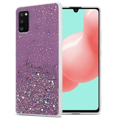 Samsung Galaxy A41 Skal Fodral Case (Lila)