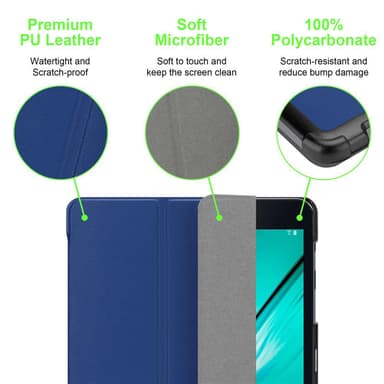 Samsung Galaxy Tab S2 (8 tum) Skal Fodral Case (Blå)
