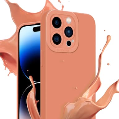 iPhone 14 PRO Skal Fodral Case (Orange)