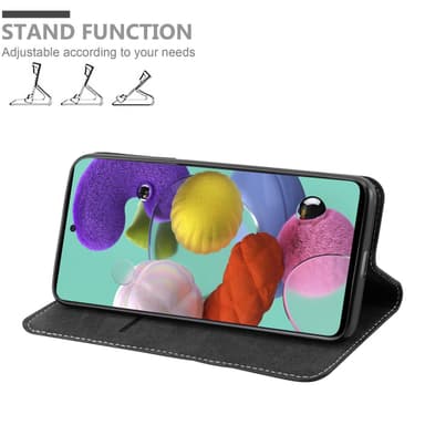 Samsung Galaxy A51 4G / M40s Skal Fodral Case (Svart)