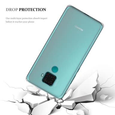 Huawei MATE 30 LITE Skal Fodral Case (Transparent)
