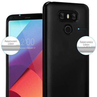 Skal LG G6 Fodral Case (Svart)