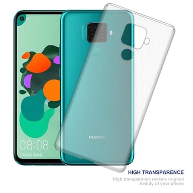 Huawei MATE 30 LITE Skal Fodral Case (Transparent)