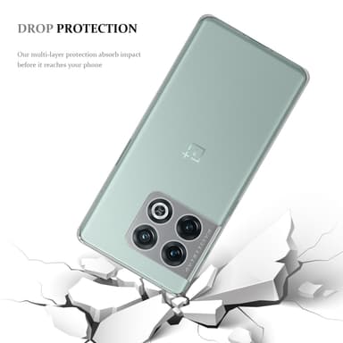 OnePlus 10 PRO 5G Skal Fodral Case (Transparent)