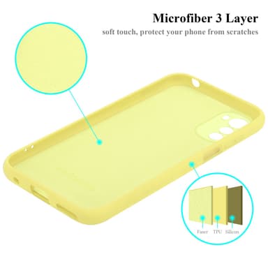 Motorola MOTO E32 4G / E32S Skal Fodral Case (Gul)