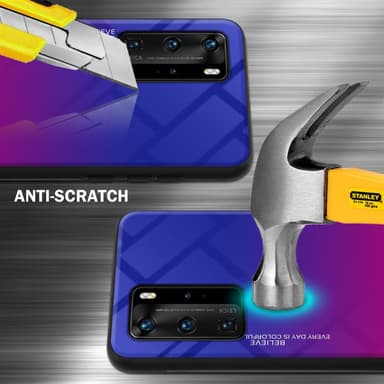 Huawei P40 PRO / P40 PRO+ Skal Fodral Case (Svart)