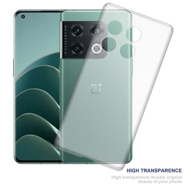 OnePlus 10 PRO 5G Skal Fodral Case (Transparent)