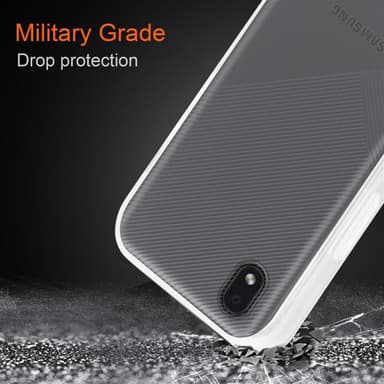 Samsung Galaxy A01 CORE Skal Fodral Case (Transparent)