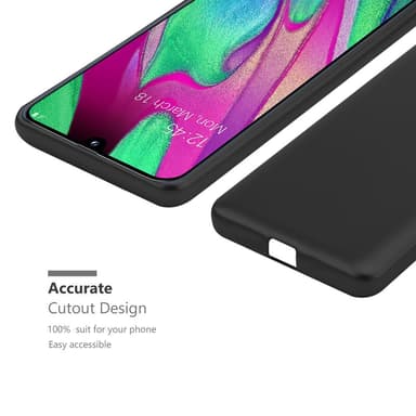 Skal Samsung Galaxy A40 Fodral Case (Svart)
