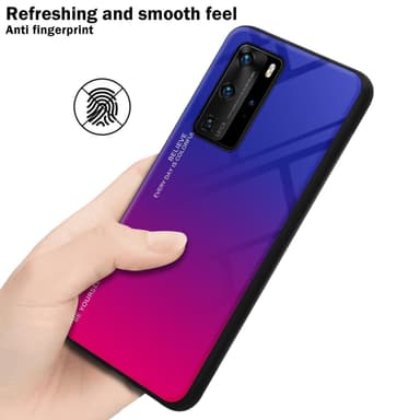Huawei P40 PRO / P40 PRO+ Skal Fodral Case (Svart)