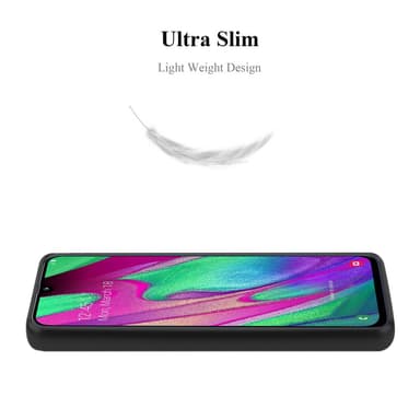 Skal Samsung Galaxy A40 Fodral Case (Svart)