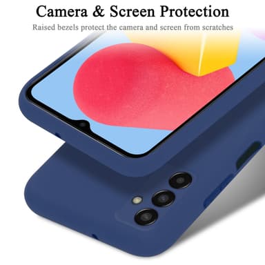 Samsung Galaxy M13 4G Skal Fodral Case (Blå)