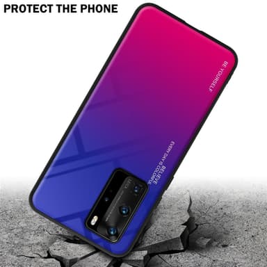 Huawei P40 PRO / P40 PRO+ Skal Fodral Case (Svart)