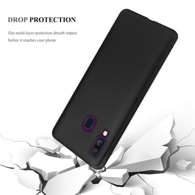 Skal Samsung Galaxy A40 Fodral Case (Svart)