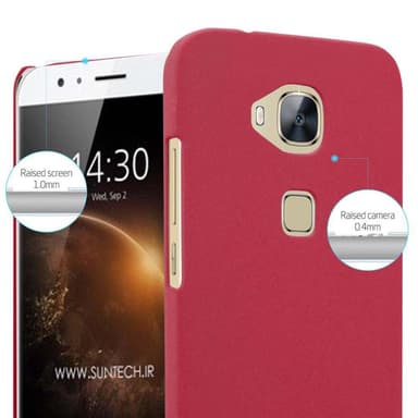 Huawei ASCEND G7 PLUS / G8 / GX8 Skal Fodral Case (Röd)