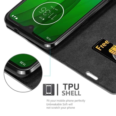 Motorola MOTO G7 / G7 PLUS Skal Fodral Case (Grå)