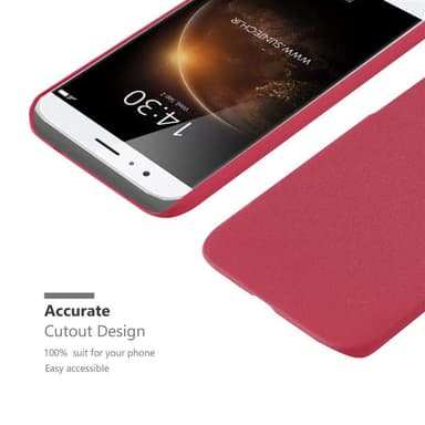 Huawei ASCEND G7 PLUS / G8 / GX8 Skal Fodral Case (Röd)