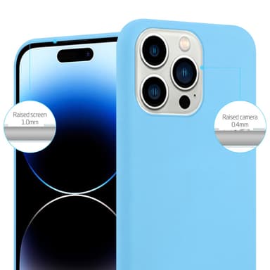 Skal iPhone 14 PRO Fodral Case (Blå)