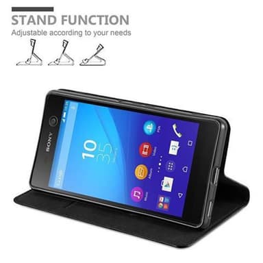 Sony Xperia M5 Skal Fodral Case (Svart)