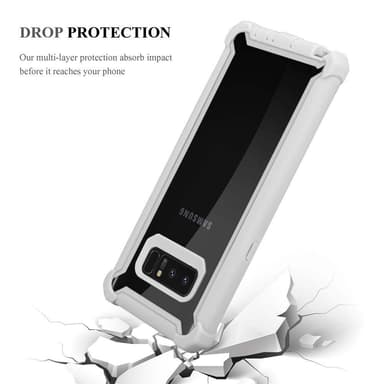 Samsung Galaxy NOTE 8 Skal Fodral Case (Grå)
