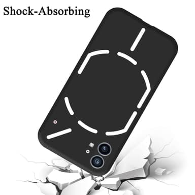 Nothing Phone (1) Skal Fodral Case (Svart)