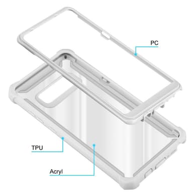 Samsung Galaxy NOTE 8 Skal Fodral Case (Grå)