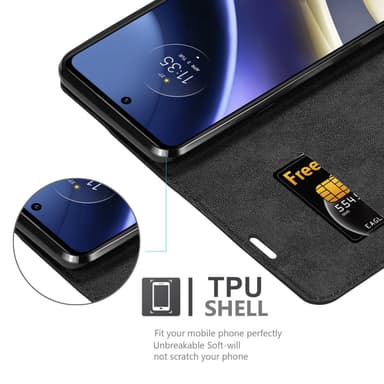 Motorola MOTO G51 5G Skal Fodral Case (Svart)