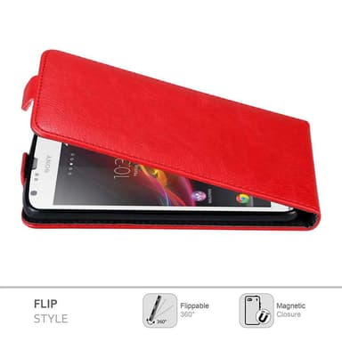 Sony Xperia SP Flipfodral Skal (Röd)