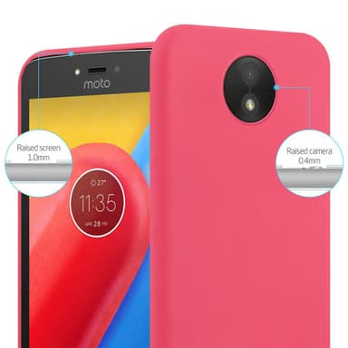 Skal Motorola MOTO C Fodral Case (Röd)