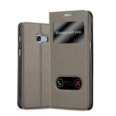 Samsung Galaxy A5 2017 Plånboksfodral Skal (Brun)