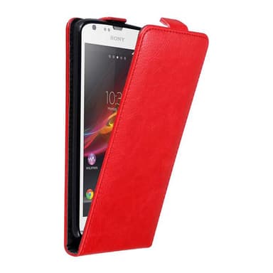 Sony Xperia SP Flipfodral Skal (Röd)