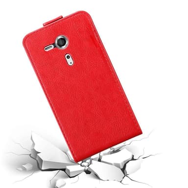 Sony Xperia SP Flipfodral Skal (Röd)