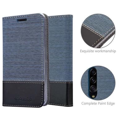 Samsung Galaxy A90 5G Plånboksfodral Skal (Blå)