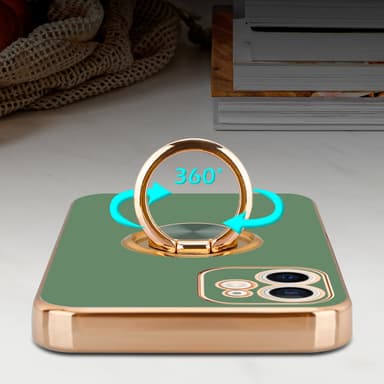 iPhone 11 Skal Fodral Case (Grön)