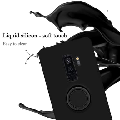 Skal Samsung Galaxy S9 PLUS Fodral Case (Svart)