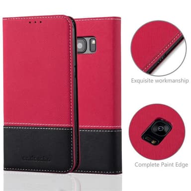 Samsung Galaxy S7 EDGE Skal Fodral Case (Röd)