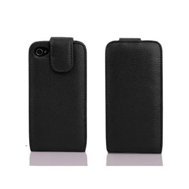 iPhone 4 / 4S Flipfodral Skal (Svart)