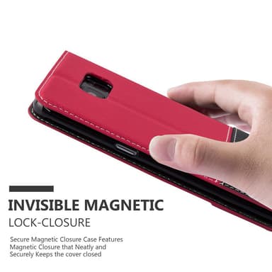 Samsung Galaxy S7 EDGE Skal Fodral Case (Röd)
