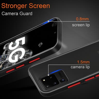 Samsung Galaxy S20 ULTRA Skal Fodral Case (Transparent)
