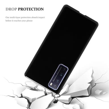 Huawei NOVA 7 PRO 5G Skal Fodral Case (Svart)
