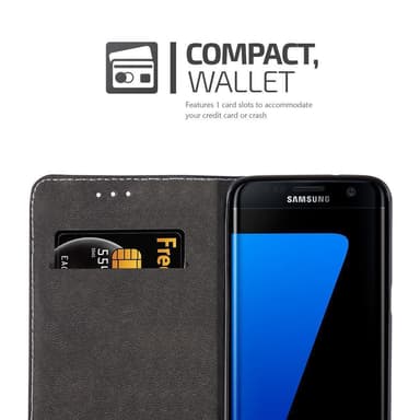 Samsung Galaxy S7 EDGE Skal Fodral Case (Röd)