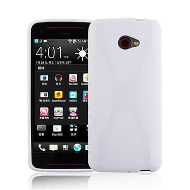 HTC BUTTERFLY S Skal Fodral Case (Vit)