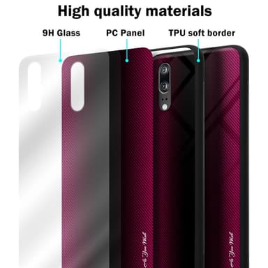 Huawei P20 Skal Fodral Case (Rosa)