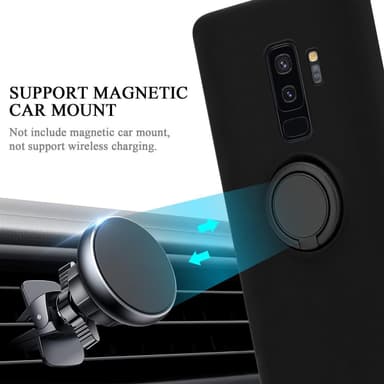 Skal Samsung Galaxy S9 PLUS Fodral Case (Svart)