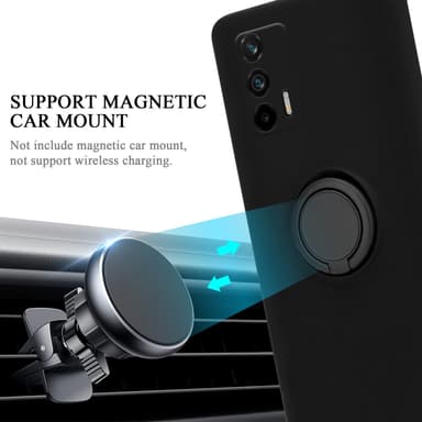 Skal Realme GT / GT Neo 2T / Q3 PRO Fodral Case (Svart)
