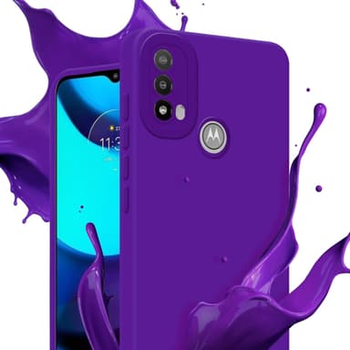 Motorola MOTO E20 Skal Fodral Case (Lila)