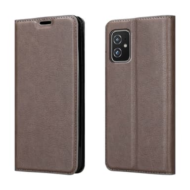Asus ZenFone 8 Skal Fodral Case (Brun)