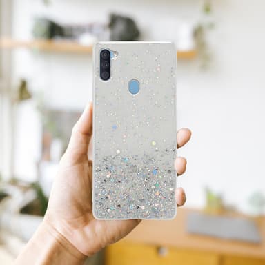 Samsung Galaxy A11 / M11 Skal Fodral Case (Transparent)